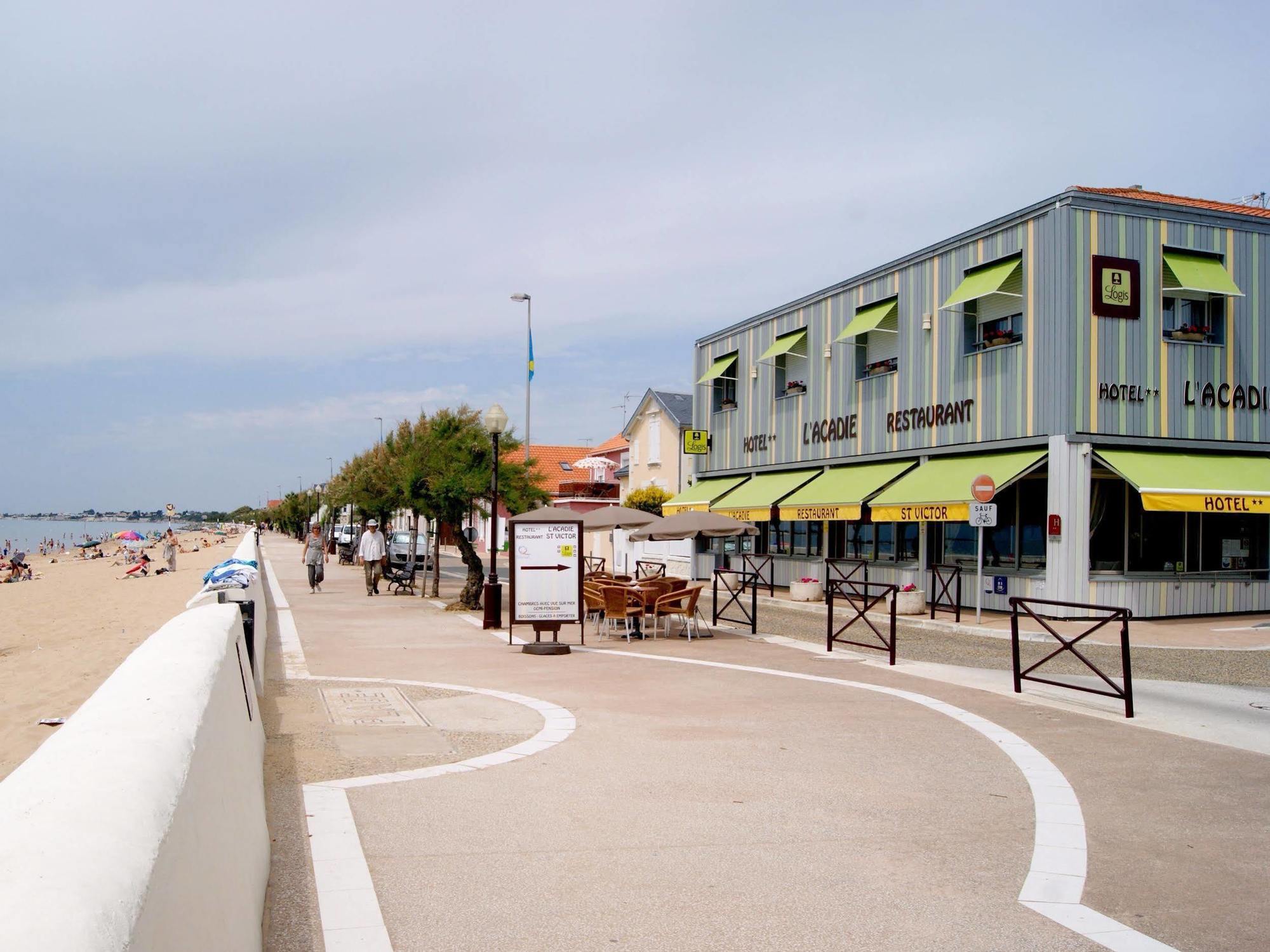 Acadie Saint Victor - Hotel Restaurant - Face Mer - Chatelaillon Plage Экстерьер фото